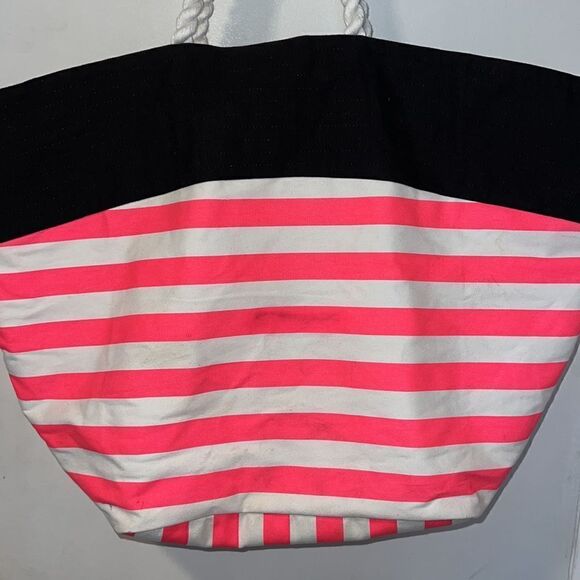 VICTORIA’S SECRET Pink Stripe Large Tote Bag - Picture 5 of 7
